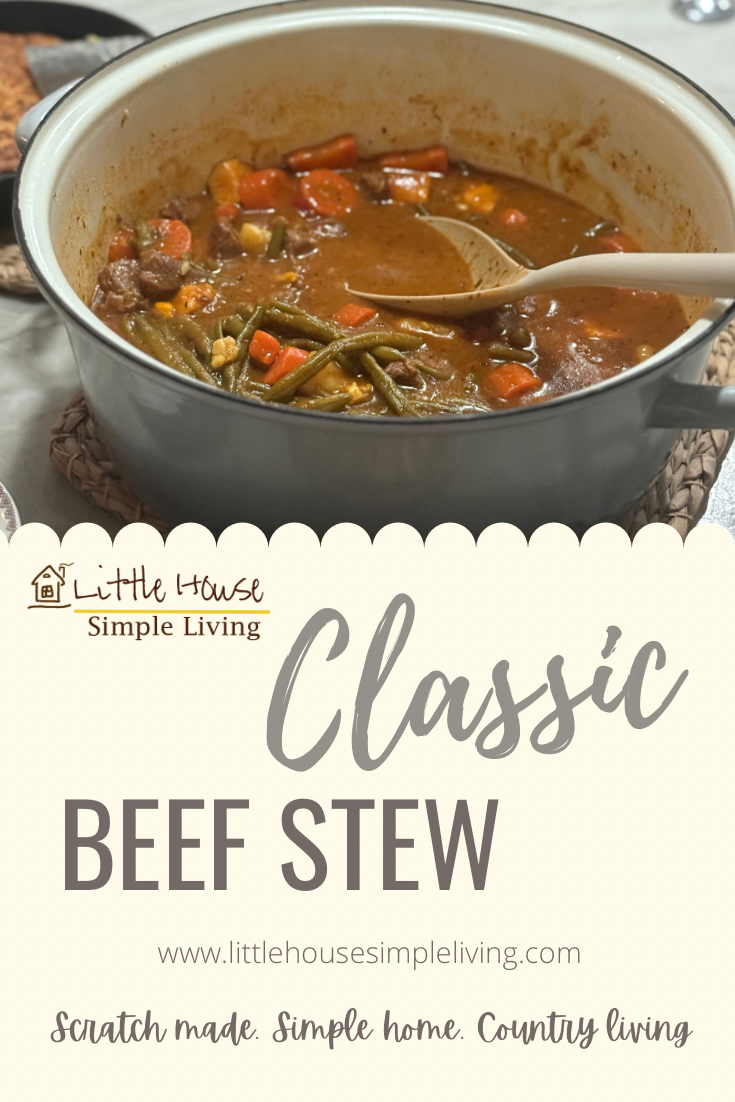 Classic beef stew Pinterest