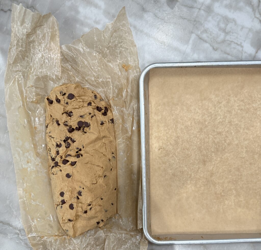 Chocolate chip cookie dough