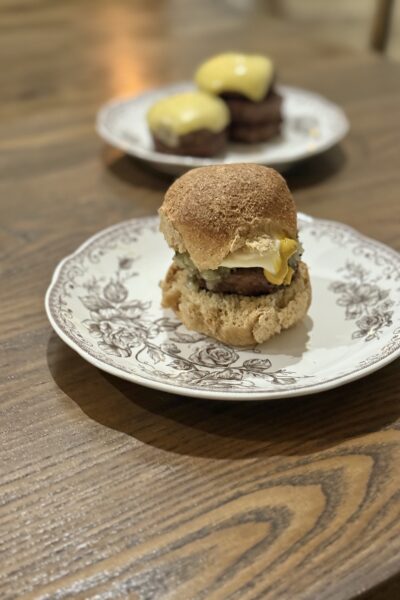 Grass-fed beef sliders