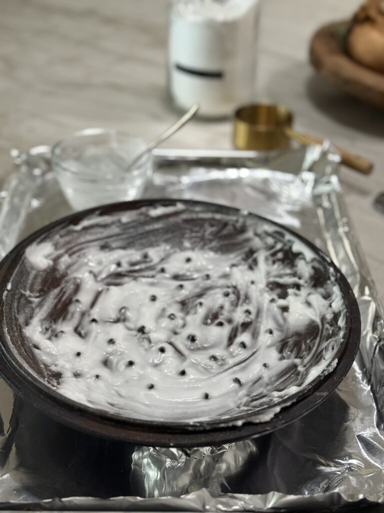 Clean rust from cast iron