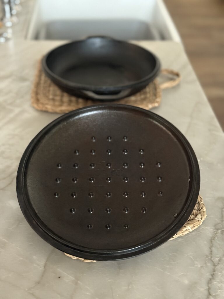 Clean rust from cast iron