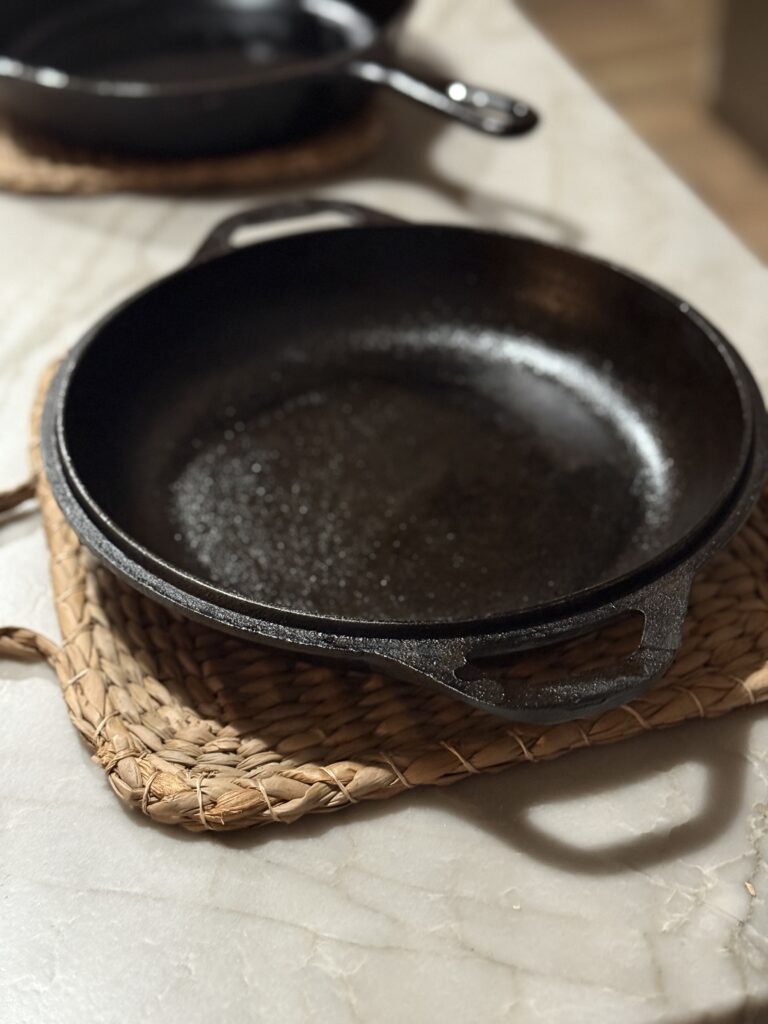 Clean rust from cast iron