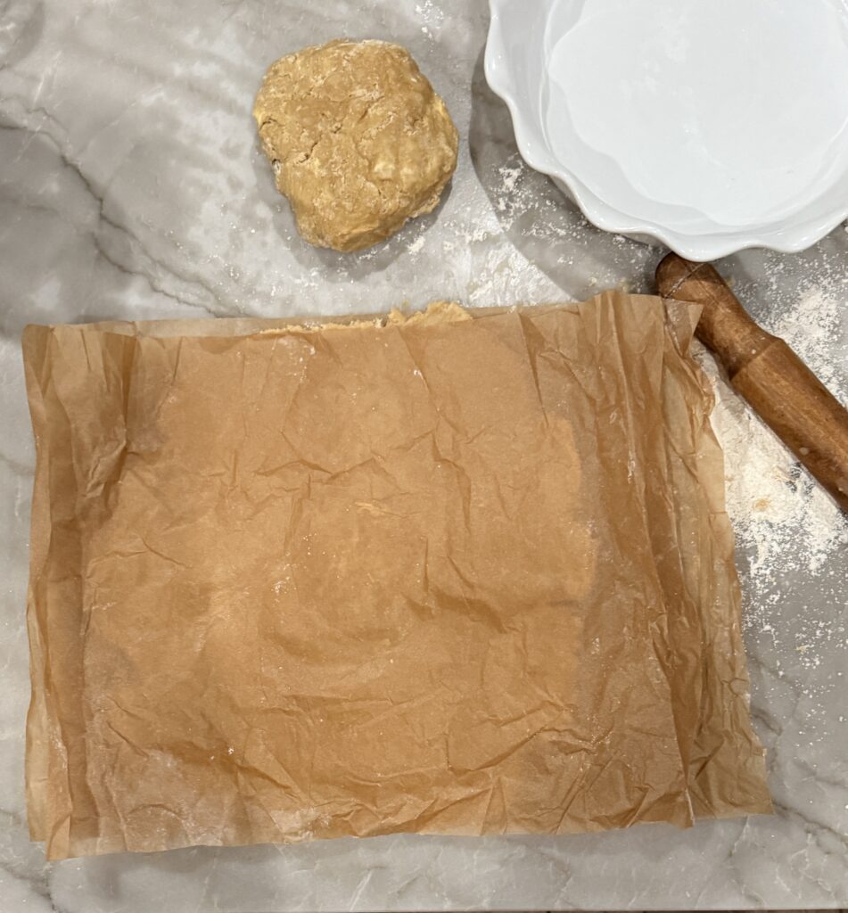 Flaky pie dough