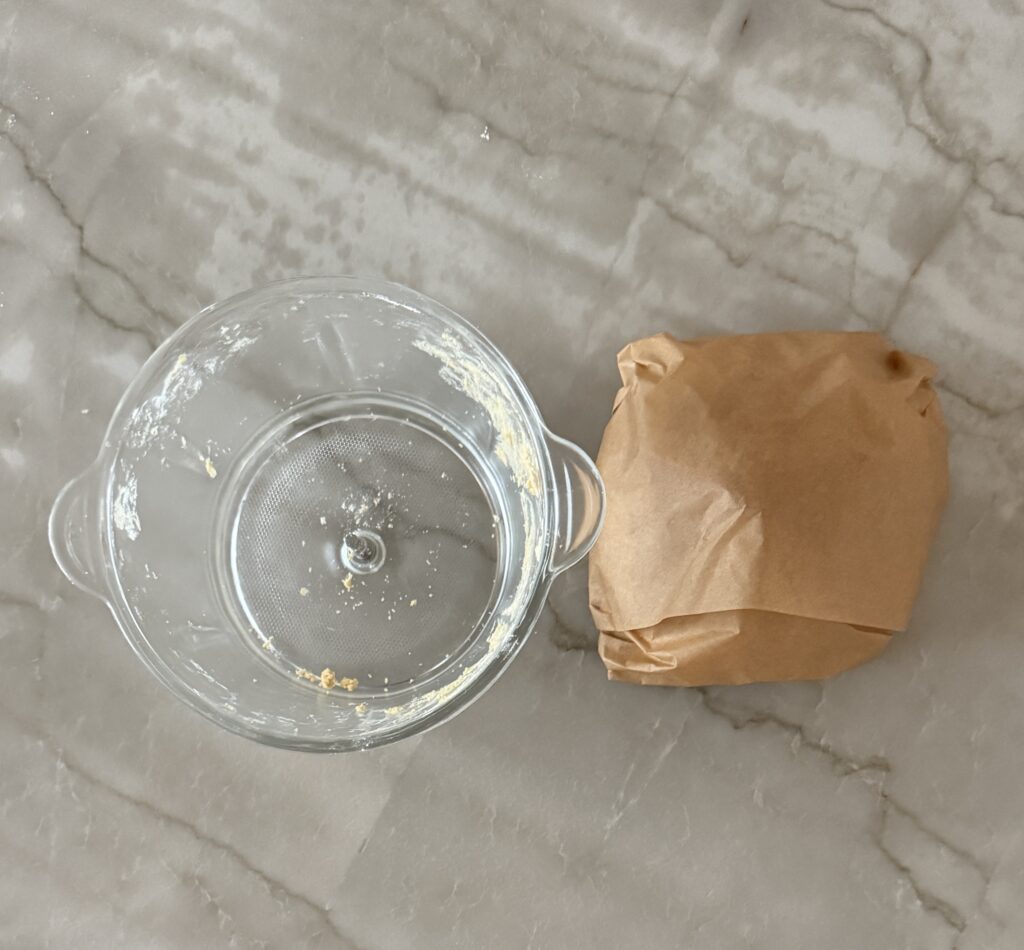 Flaky pie dough using fresh milled flour