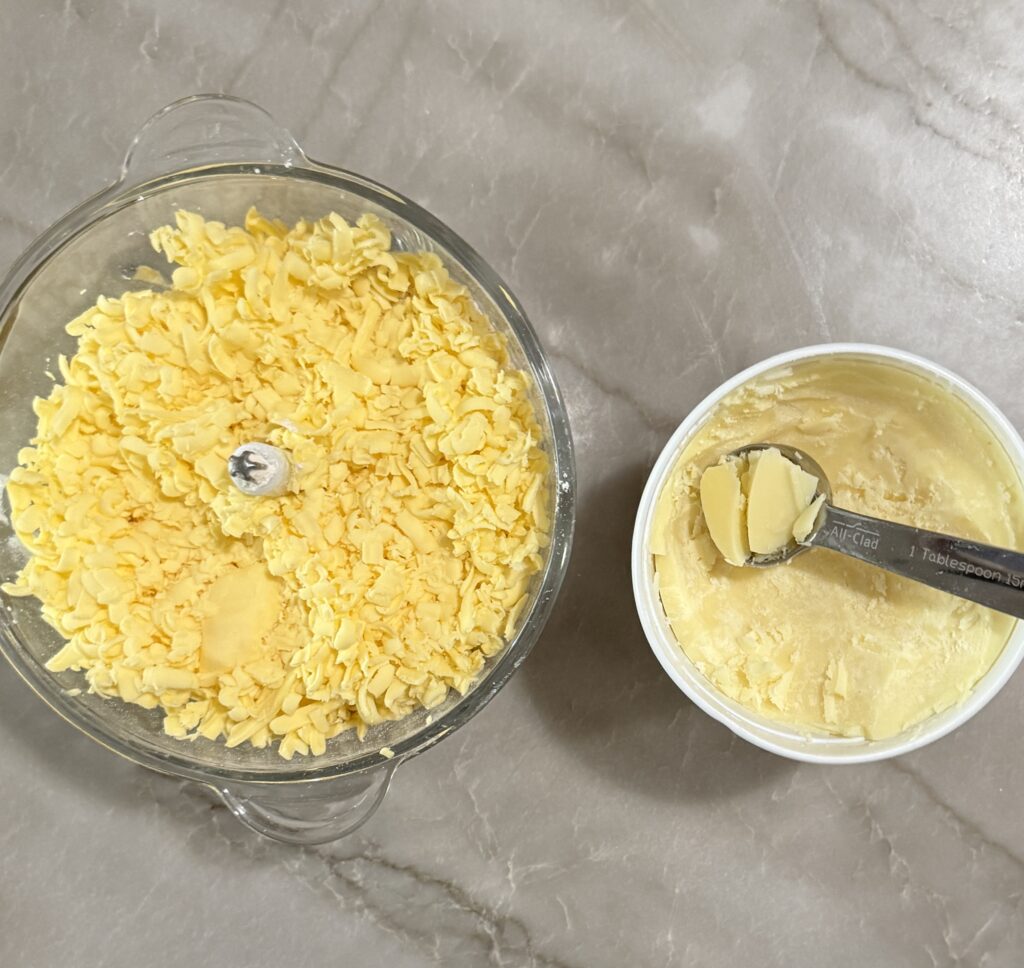 Grass fed butter and beef tallow