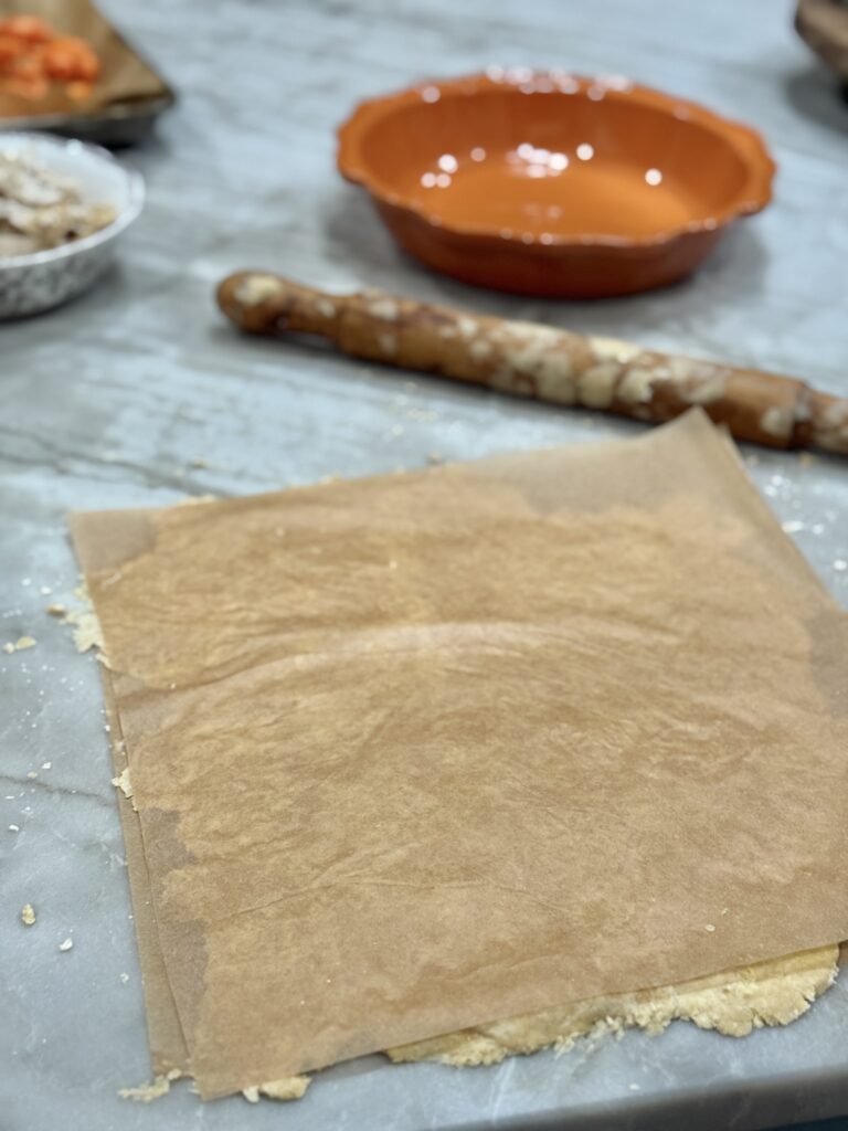 Flaky pie dough
