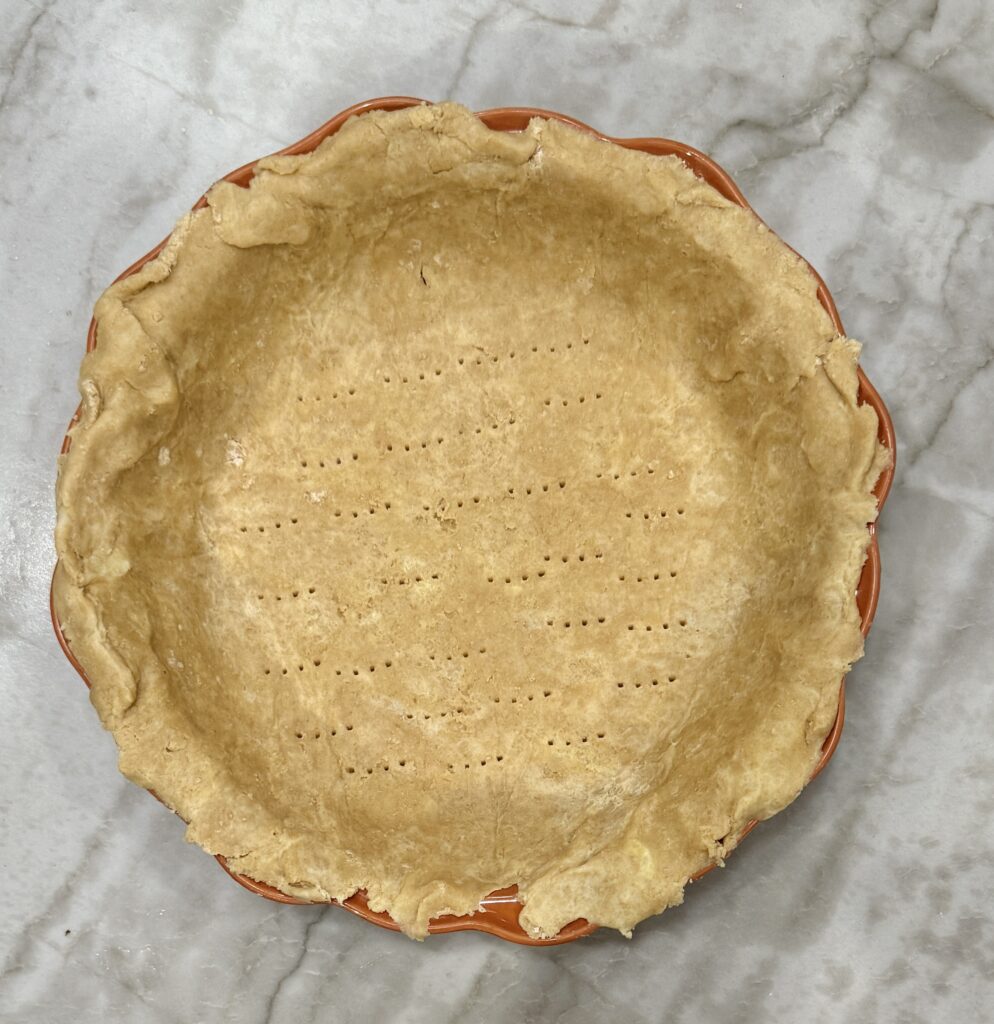 Flaky pie dough