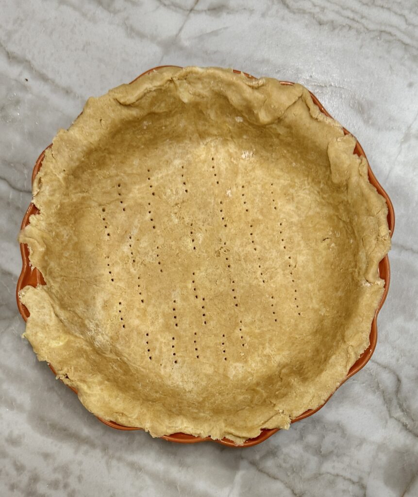 Flaky pie dough