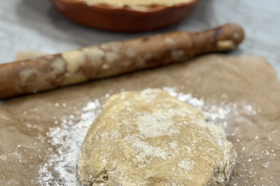 Flaky pie dough