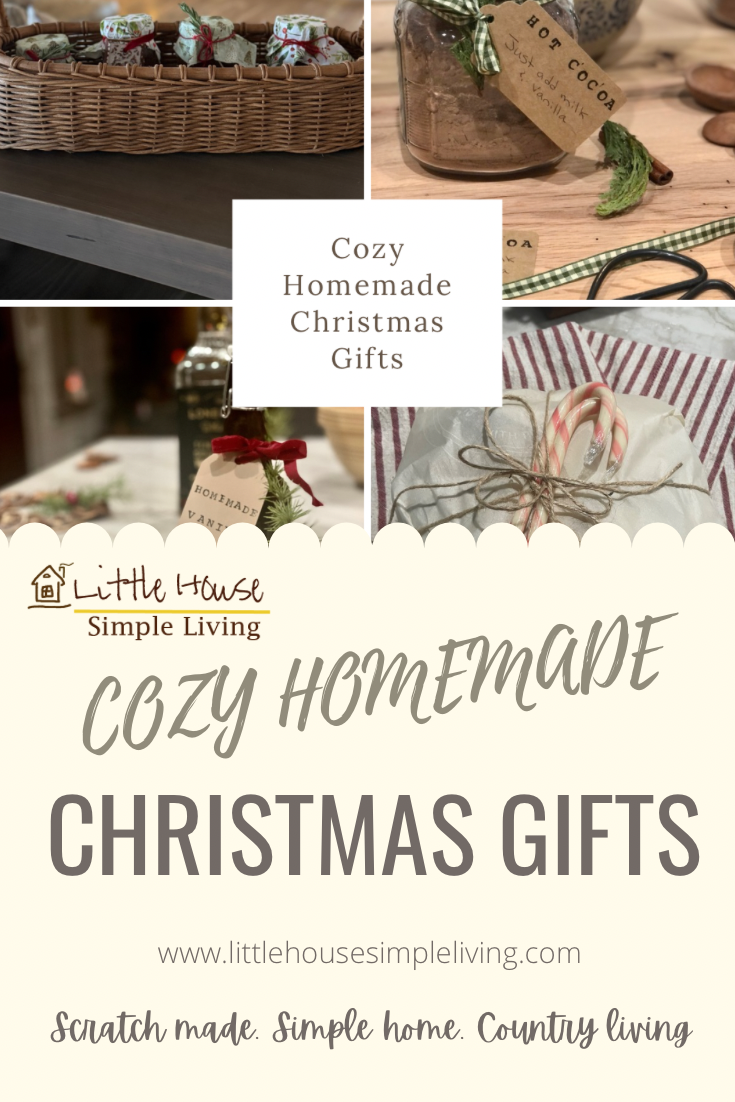 Cozy homemade Christmas gifts
