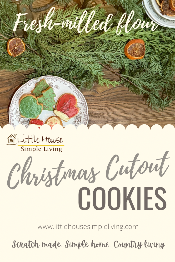 Christmas cutout cookies