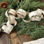 Music note paper Christmas DIy Paper Chain Garland