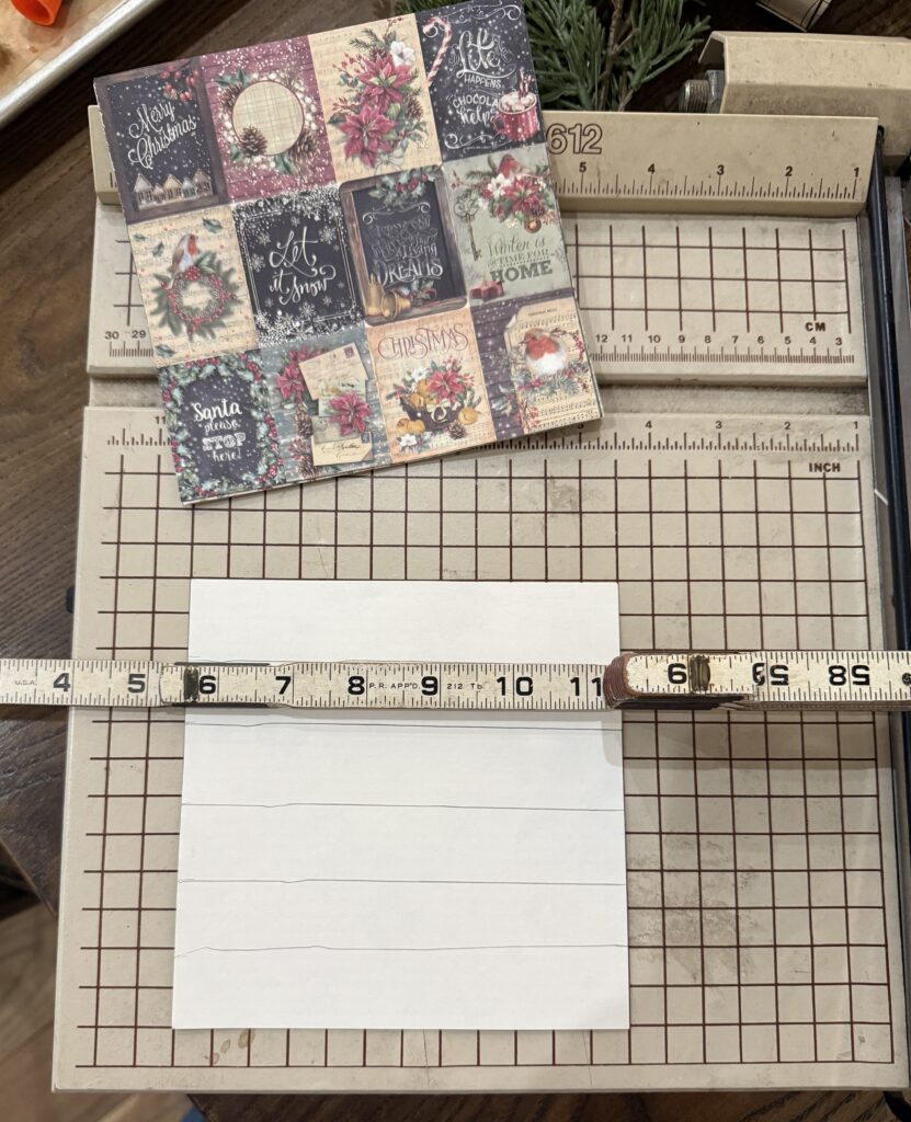 Christmas Scrapbook paper