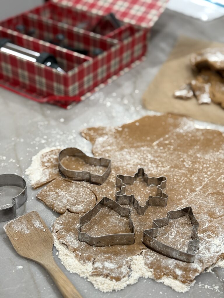 Christmas cutout cookies