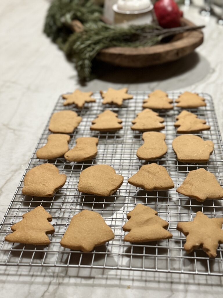 Christmas cutout cookies