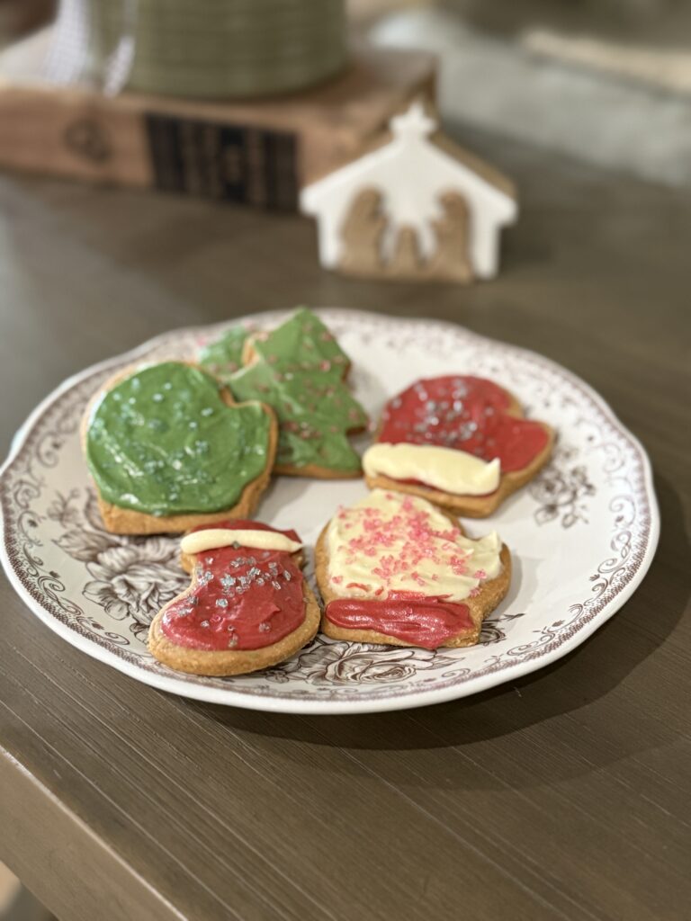 Christmas cutout cookies