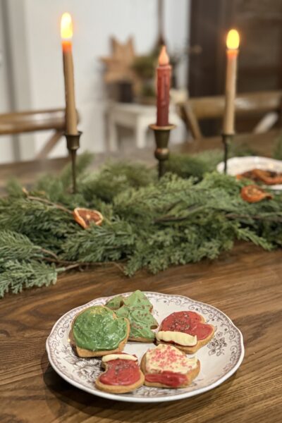 Christmas cutout cookies