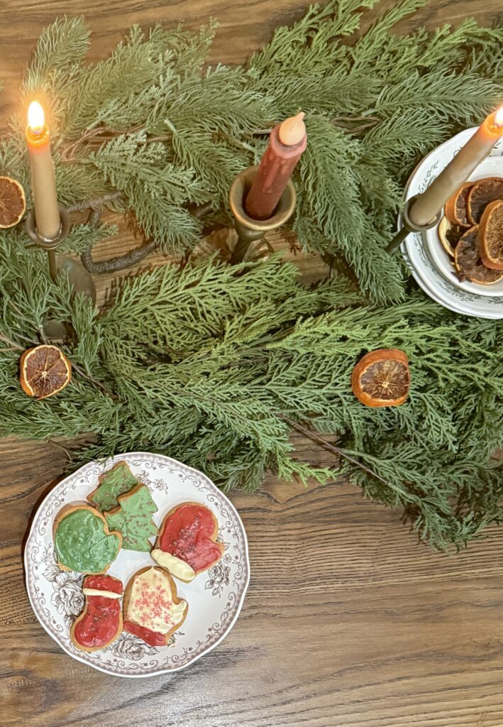Christmas cutout cookies