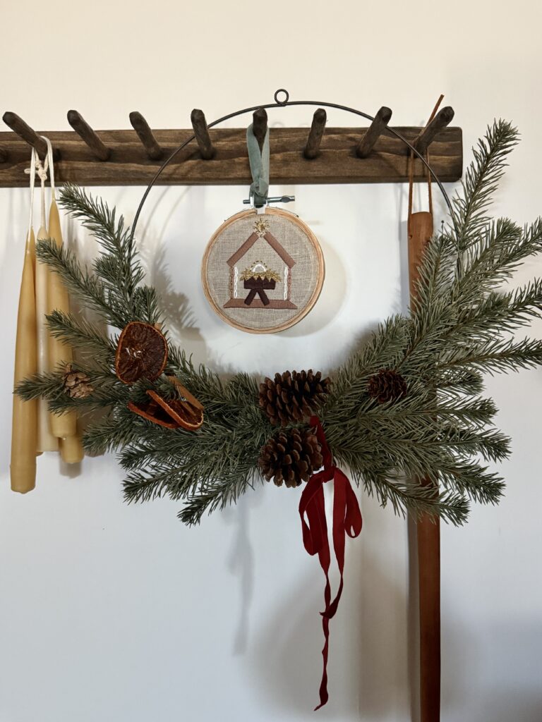 Advent season candle of joy