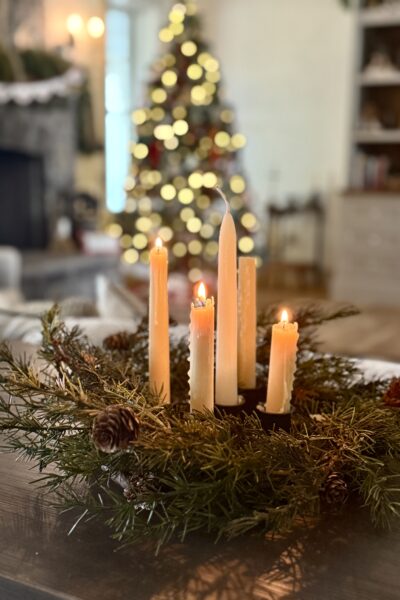 Advent Season the candle of Joy