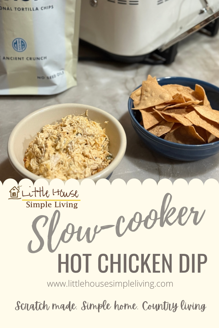 Slow-cooker hot chicken dip