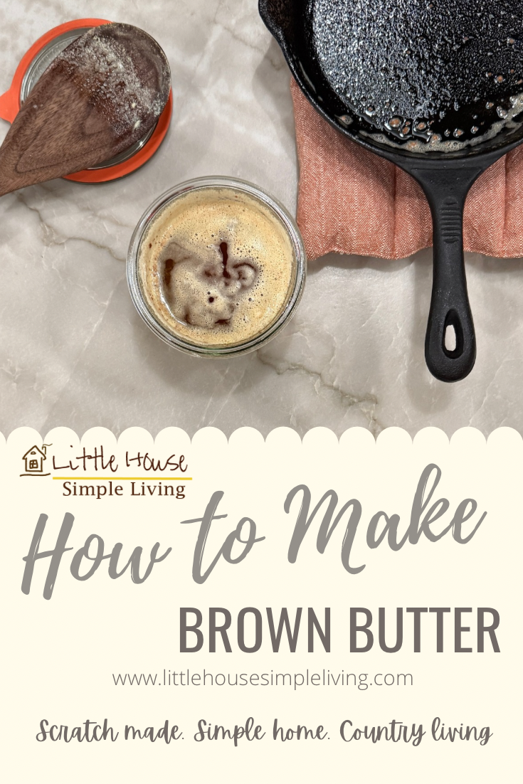 How to make brown butter Pinterest