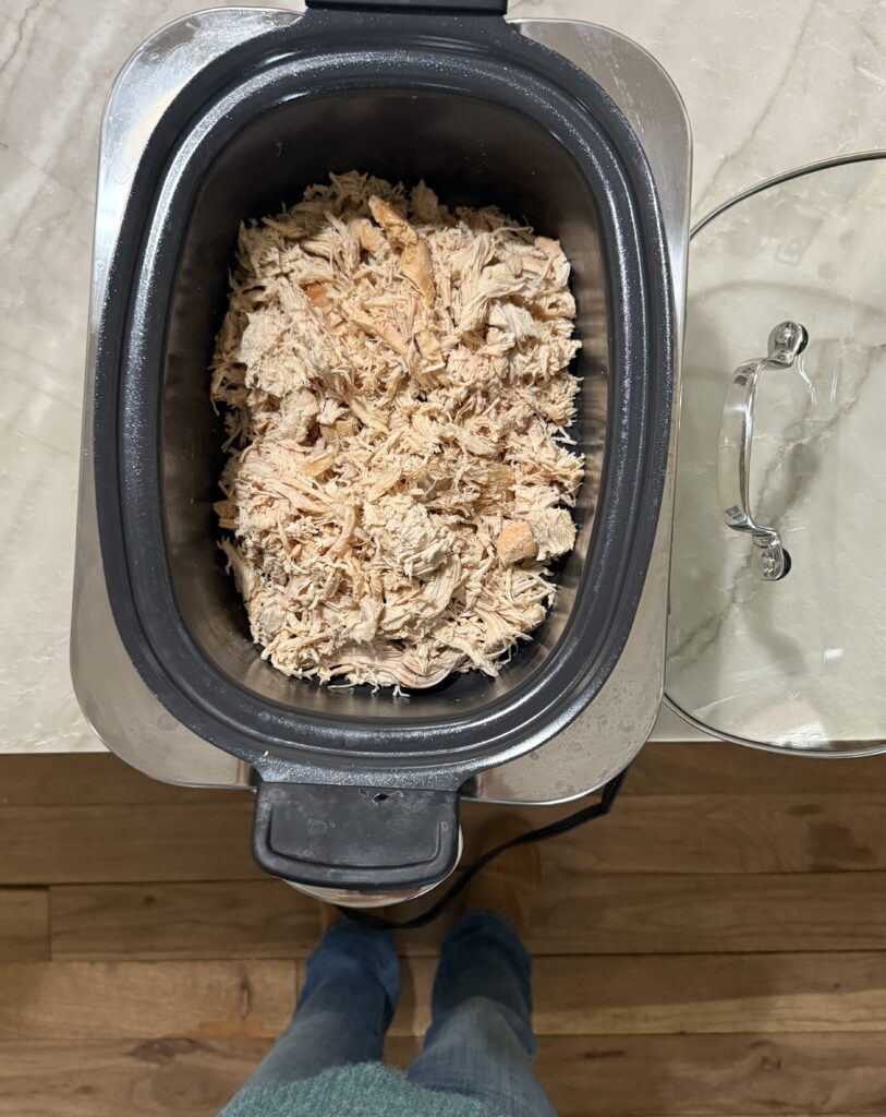 Slow-cooker Hot chicken dip