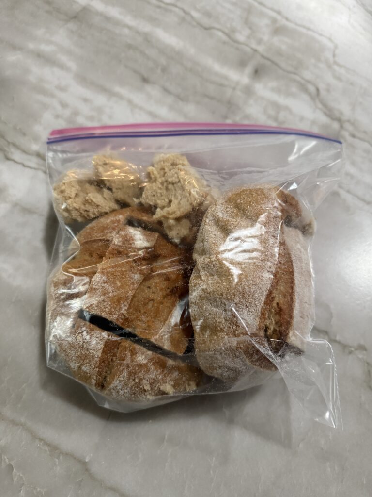 Frozen Sourdough bread bowls