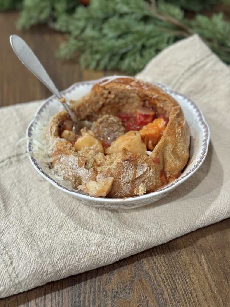 Sourdough bread bowls