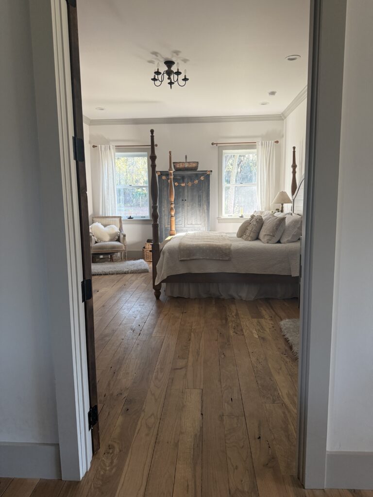 Cozy cottage bedroom