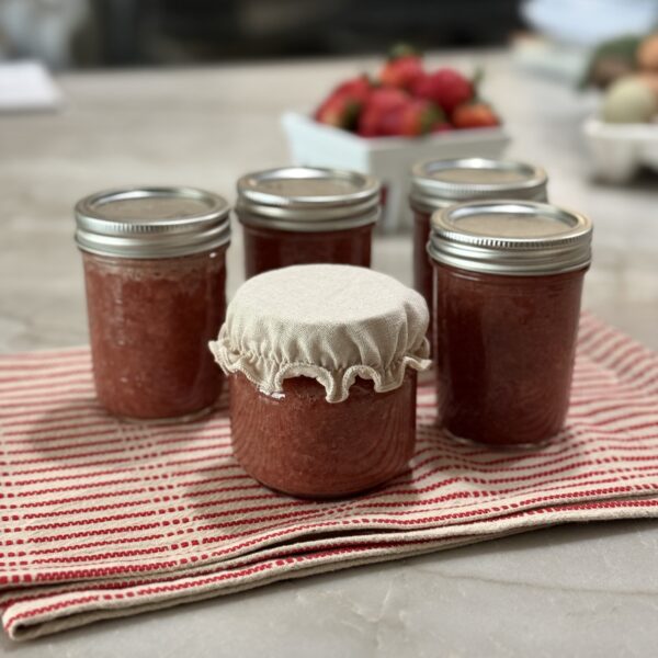 Strawberry vanilla jam