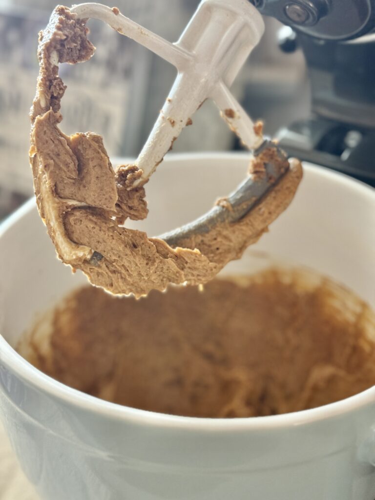 Lemon sour cream pound cake batter