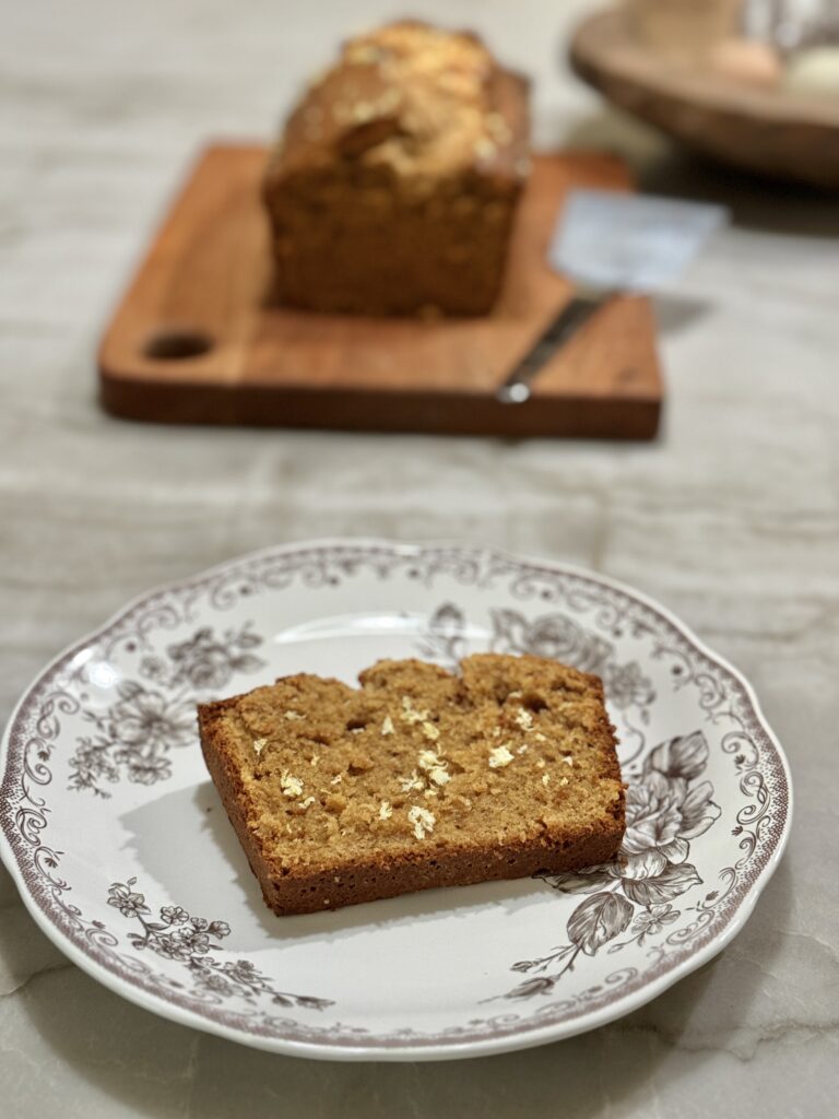 Lemon sour cream pound cake With lemon zest