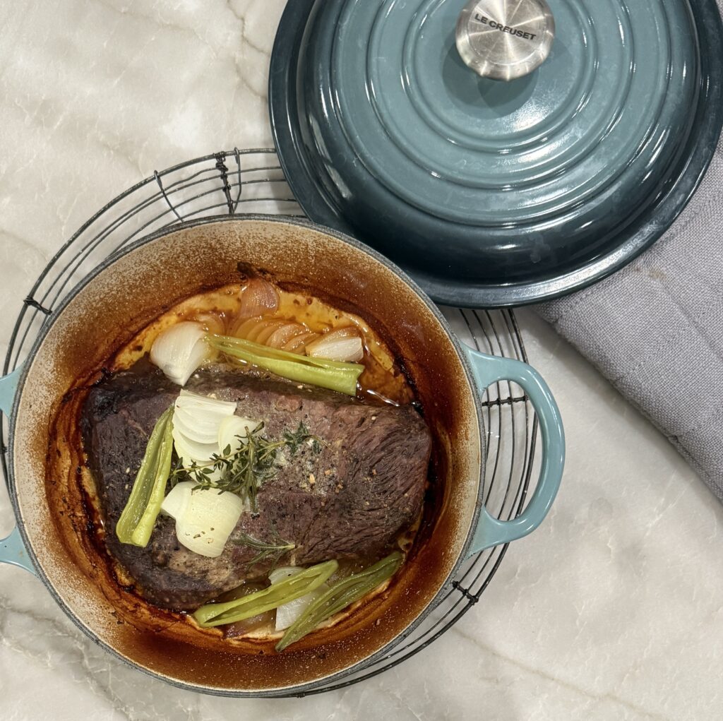 Grass-fed beed pot roast