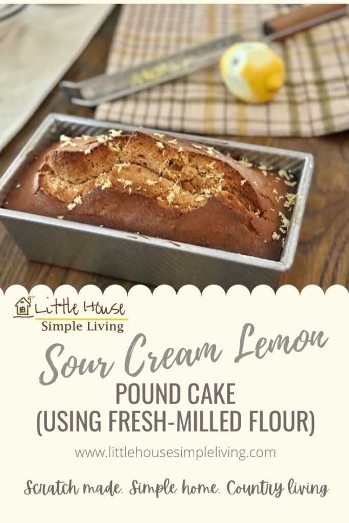 Sour Cream Lemon Pound Cake Pinterest 