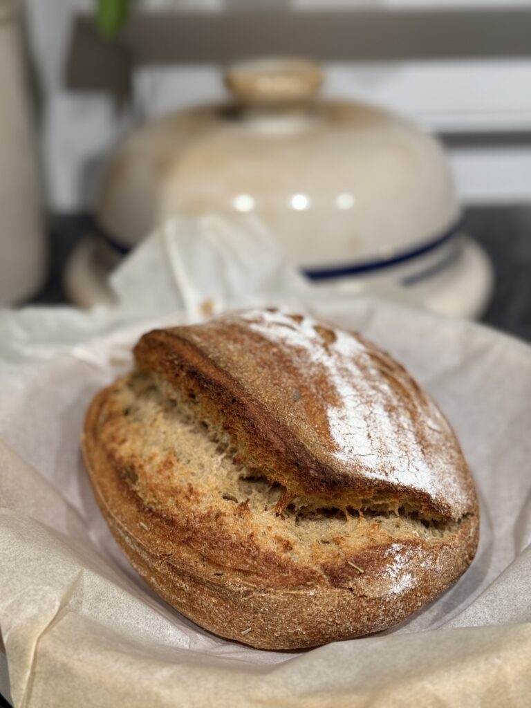 Rosemary sourdough bread