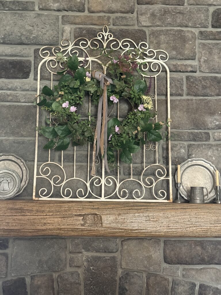 Cottagecore spring wreath