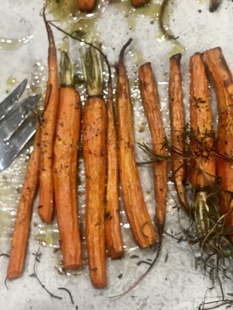 Glazed carrots
