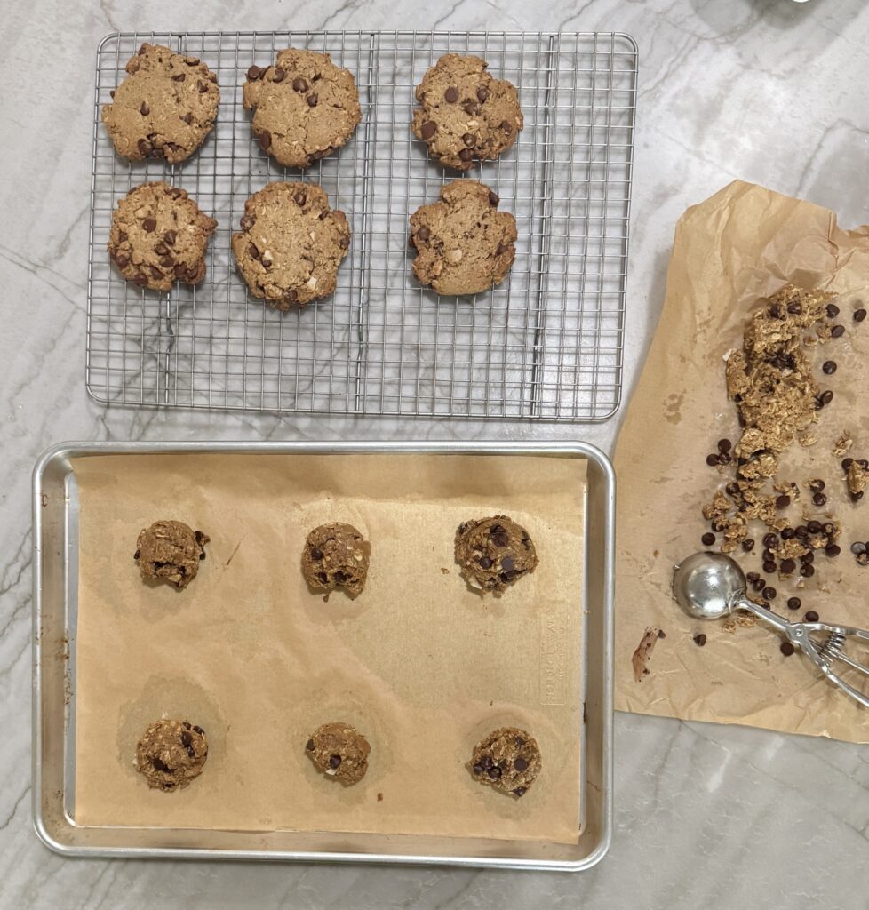 Oatmeal chocolate chip cookies