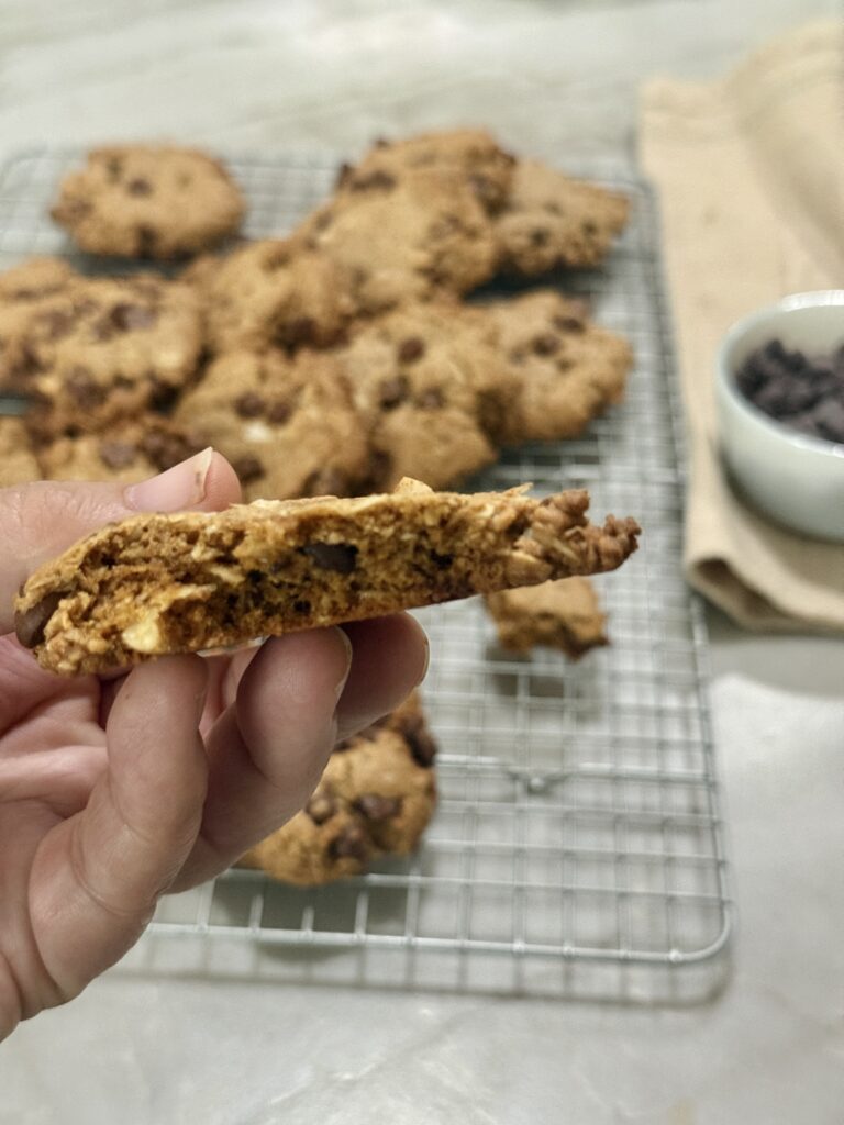 Oatmeal chocolate chip cookies