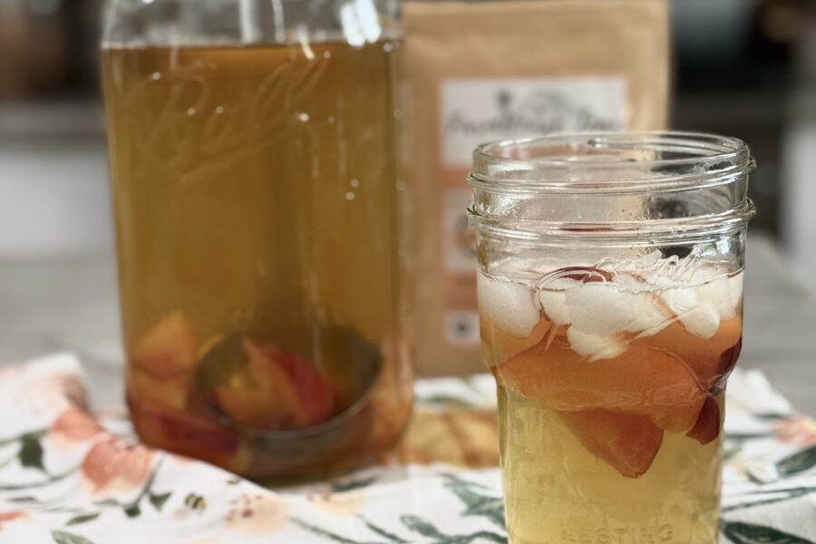 Southern Front Porch Peach Tea