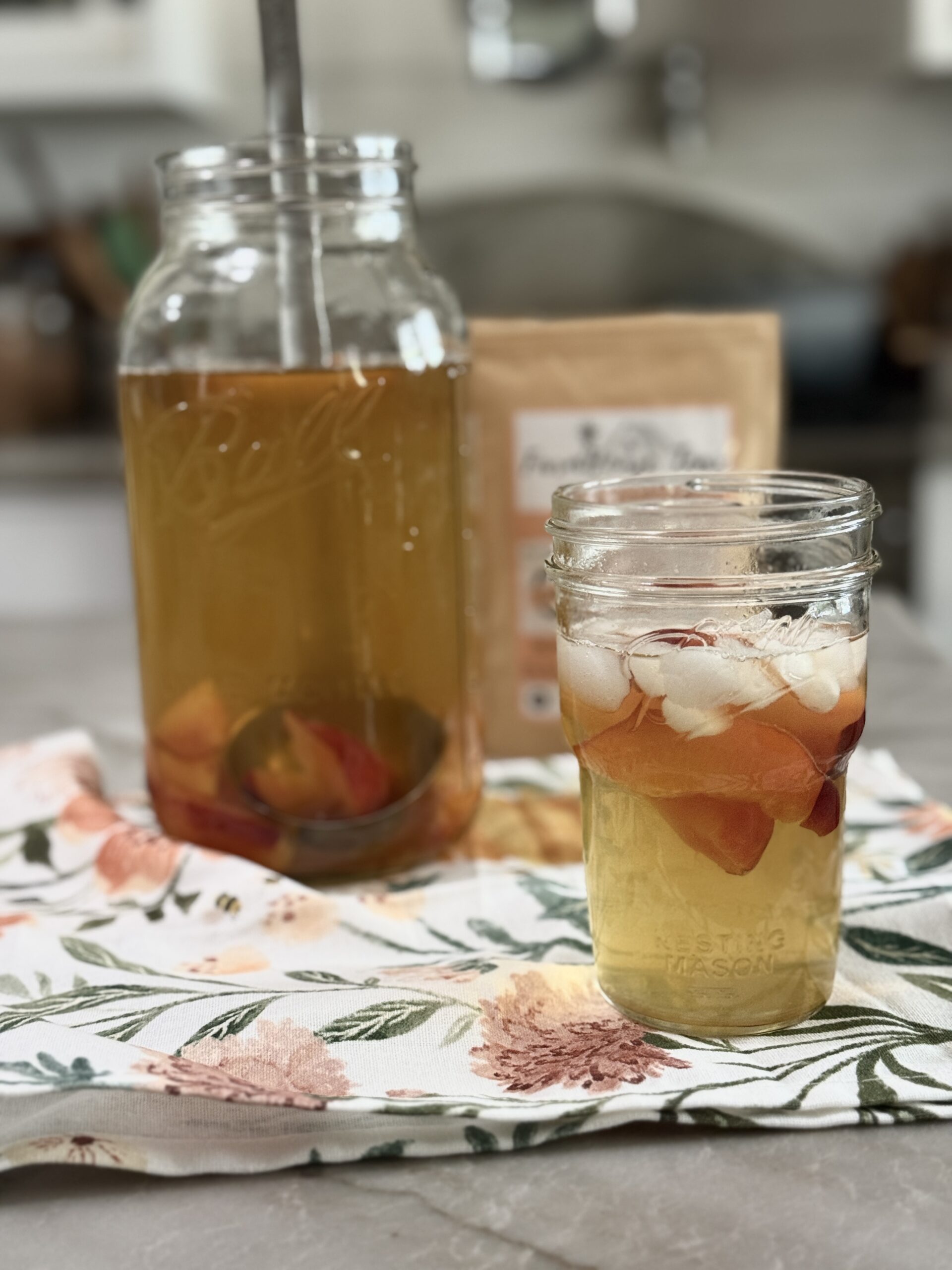 Southern Front Porch Peach Tea