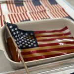 DIY vintage looking flags
