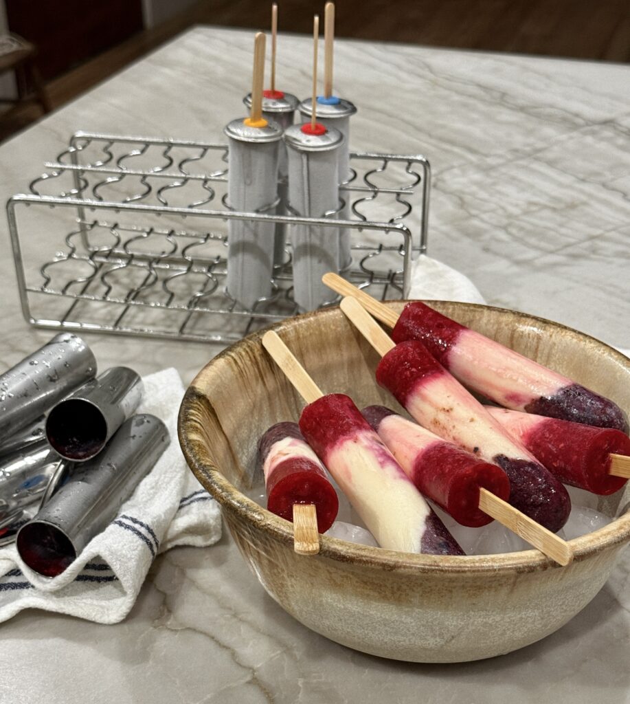 Patriotic popsicles
