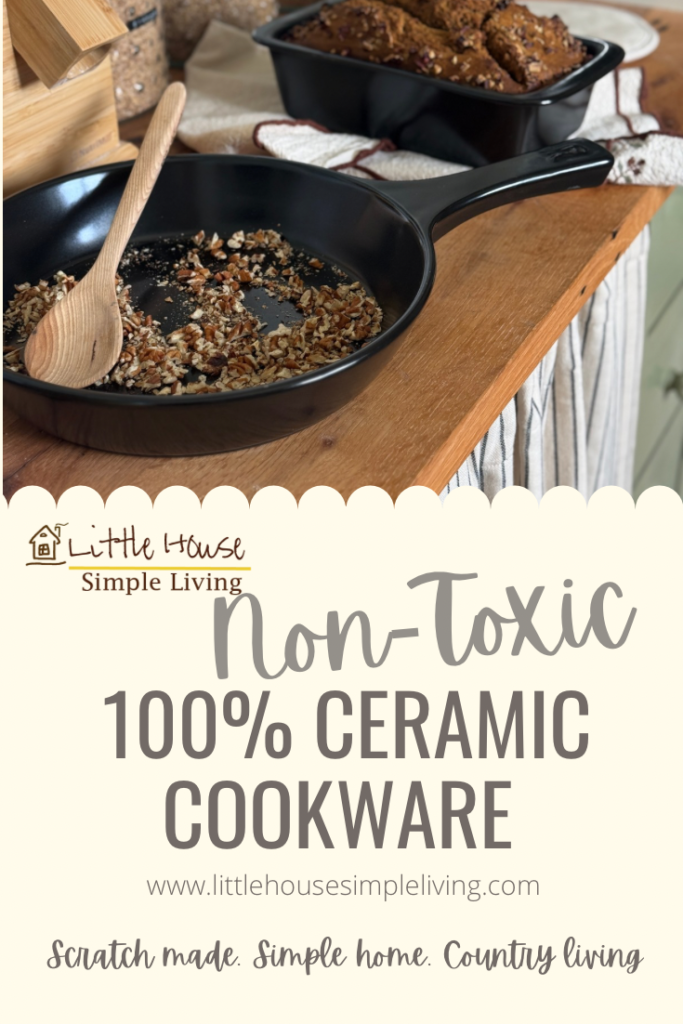 Non-toxic 100% ceramic cookware Pinterest 