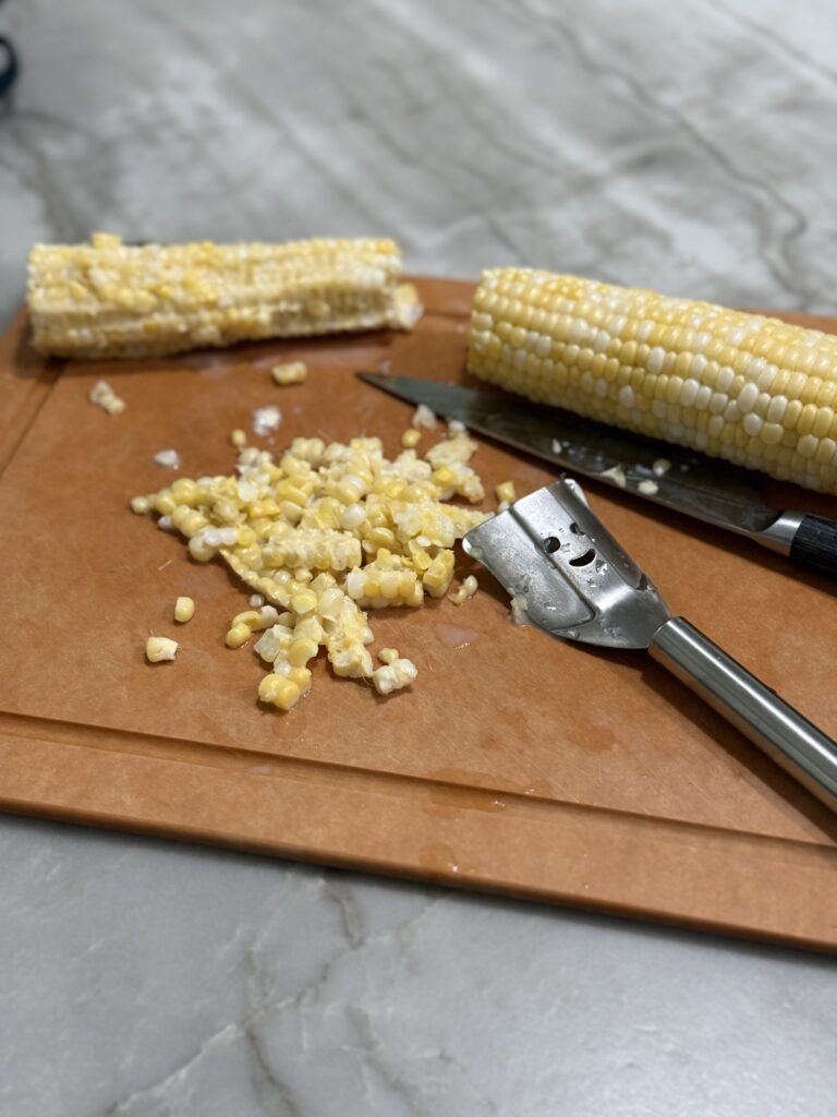 Corn on the cob kernels