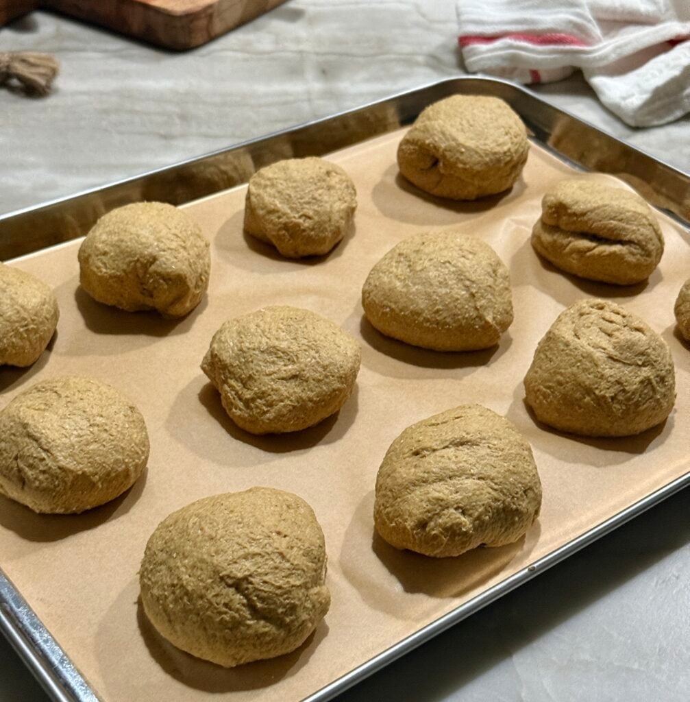 Pumpkin spice bagels