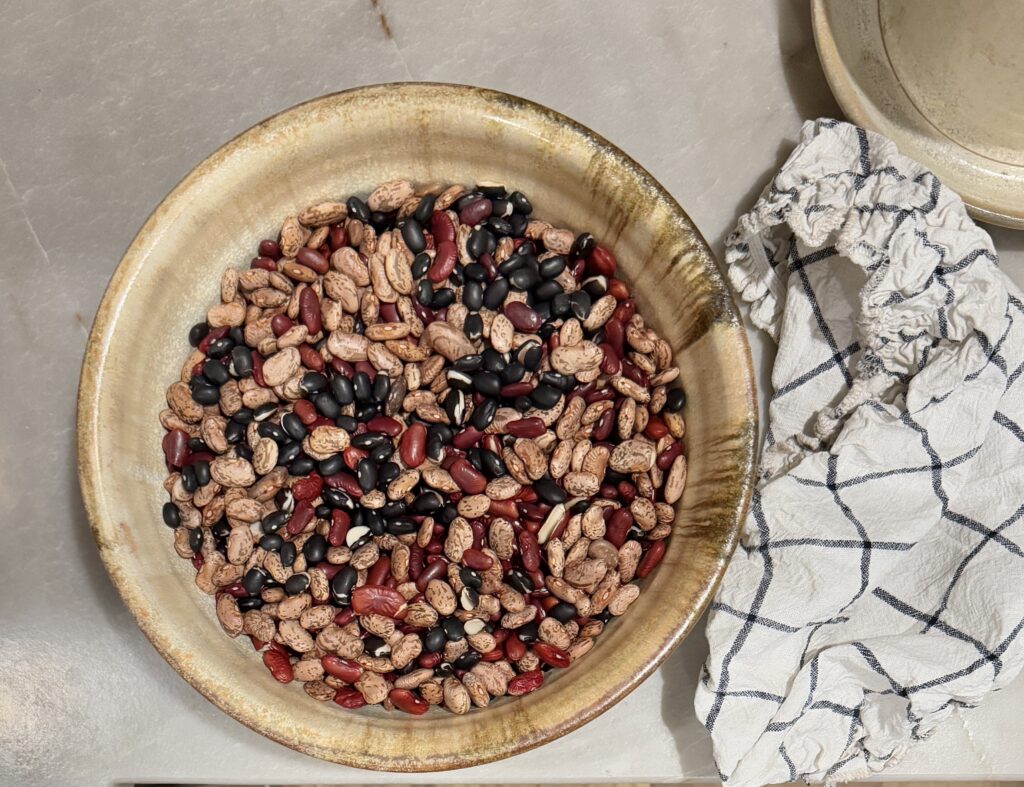 Cooking dried beans