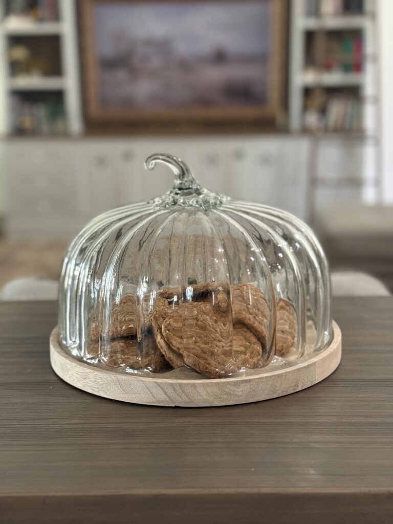 Fall spice shortbread cookies
