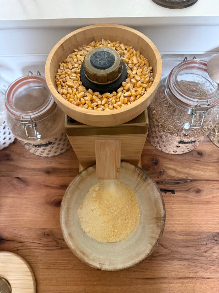 Fresh-milled cornmeal